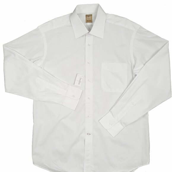 New $175 Ike Behar & Neiman Marcus Dress Shirt! 18.5 Long (36) Off White Canada